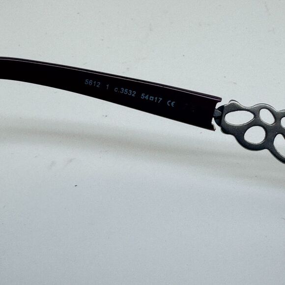 Prodesign Denmark 5612 3532 54-17 Eyeglasses Frames Purple H14820 - Picture 5 of 8